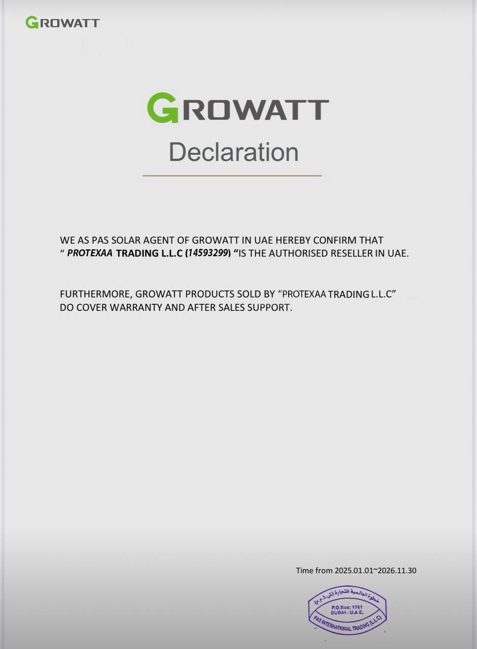 Growatt | راهکار هوشمند انرژی - فناوری پیشرفته برای تولید، ذخیره و مدیریت انرژی پاک؛ از اینورترهای خورشیدی و سیستم‌های ذخیره انرژی تا شارژرهای خودروهای برقی و مدیریت هوشمند انرژی.